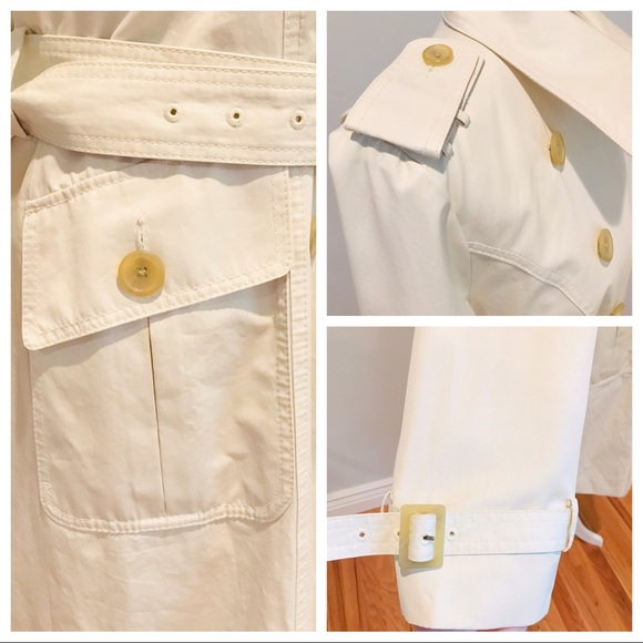 ❌ Sold ❌ Banana Republic Beige Trench Coat - Picture 7 of 8
